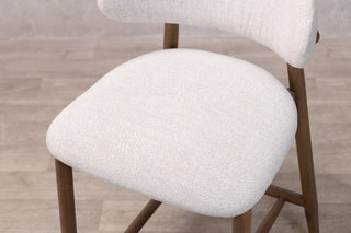 Venice Counter Stool in Oatmeal - SECONDS ITEM