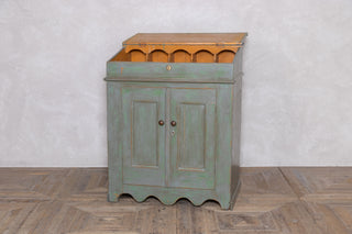 Vintage Maître D' Stand with Storage
