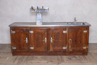 1920's Vintage Bar Back Counter