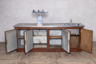 1920's Vintage Bar Back Counter