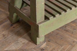 Vintage Butcher’s Block Table on Country Stand