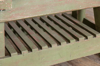 Vintage Butcher’s Block Table on Country Stand