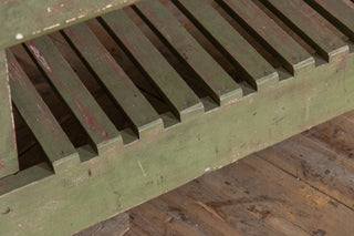 Vintage Butcher’s Block Table on Country Stand