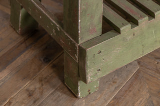 Vintage Butcher’s Block Table on Country Stand