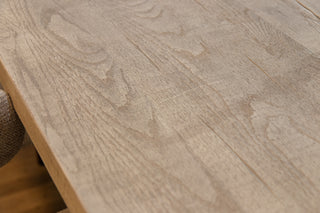 Padstow Extending Dining Table in Pebble Grey - 2.4m - SECONDS ITEM