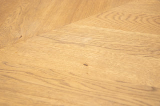 Mayfair Modern Dining Table in Weathered - 2.4m - SECONDS ITEM