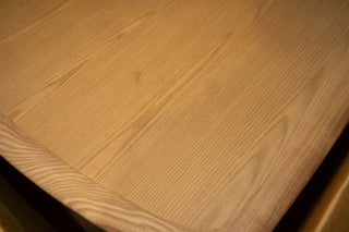 Rowan Scandi Style Dining Table in Weathered - SECONDS ITEM
