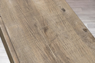 Tiverton 4 Door Oak Sideboard in Silverback - SECONDS ITEM