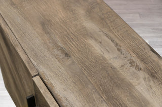 Tiverton 4 Door Oak Sideboard in Silverback - SECONDS ITEM