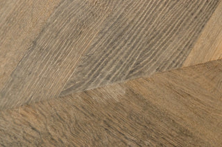 Knightsbridge Oak Dining Table in Silverback - 2m - SECONDS ITEM