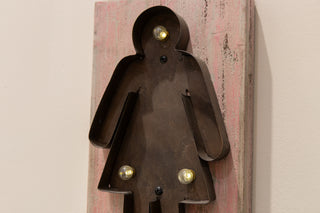 He & She Wall Lights