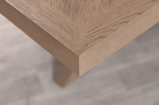 Farringdon Dining Table in Fawn - 2m - SECONDS ITEM