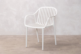 California Garden Outdoor Grey Café Table Set with California Chairs