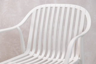 California Garden Outdoor Ochre Café Table Set with California Chairs