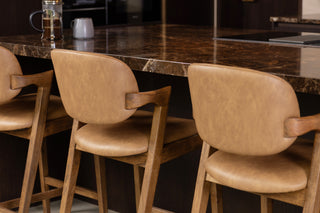 Hampton PU Leather Bar Stool Range