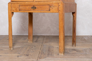 Vintage Pine Maître D' Stand with Sloping Desk