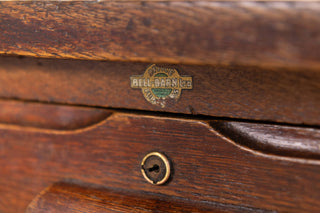 Vintage 1950's Oak Office Desk
