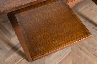 Vintage 1950's Oak Office Desk