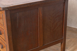 Vintage 1950's Oak Office Desk