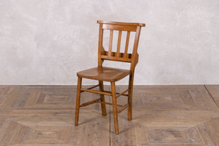 Vintage 1940's Elm & Beech Chapel Chairs