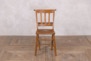 Vintage 1940's Elm & Beech Chapel Chairs