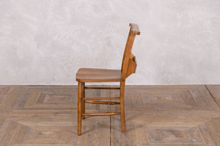 Vintage 1940's Elm & Beech Chapel Chairs
