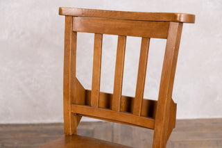 Vintage 1940's Elm & Beech Chapel Chairs