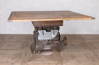 Vintage Saw Bench Table