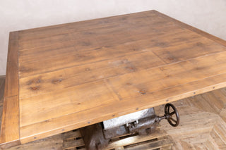 Vintage Saw Bench Table