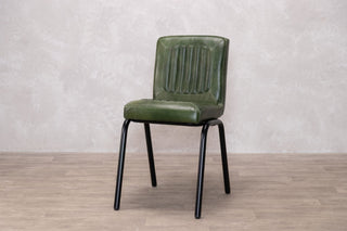 Jenson Distressed Leather Dining Chairs