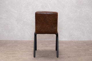 Jenson Distressed Leather Dining Chairs