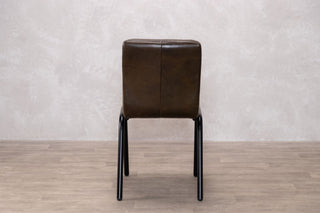Jenson Distressed Leather Dining Chairs