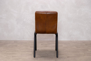 Jenson Distressed Leather Dining Chairs