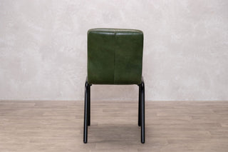 Jenson Distressed Leather Dining Chairs
