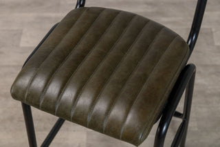 Arlington Leather Breakfast Bar Stools