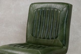 Jenson Distressed Leather Dining Chairs