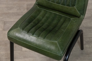 Jenson Distressed Leather Dining Chairs