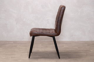 Genesis Leather Dining Chair Range