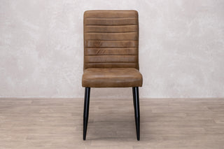 Genesis Leather Dining Chair Range