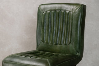 Jenson Distressed Leather Bar Stools