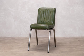 Jenson Distressed Leather Dining Chairs