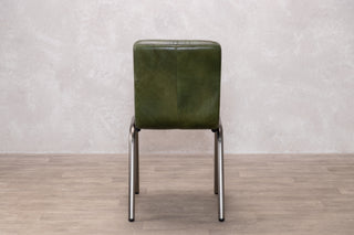 Jenson Distressed Leather Dining Chairs