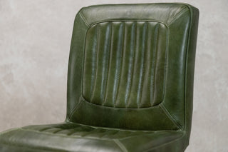 Jenson Distressed Leather Dining Chairs