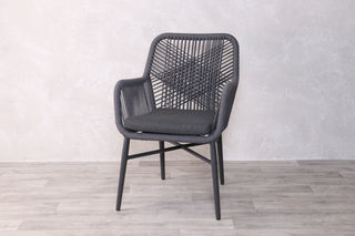 Milan Star Base Table with 4 Monza Chairs Outdoor Set