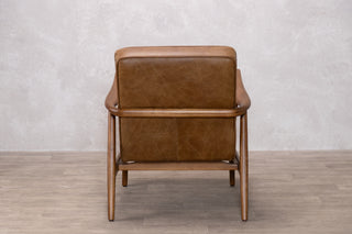 Hamilton Leather Mid-Century Armchair Range