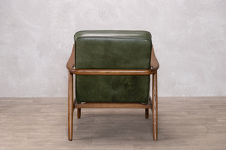Hamilton Leather Mid-Century Armchair Range