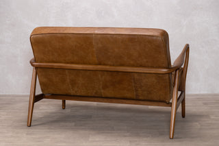 Hamilton Leather Mid-Century Sofa Range