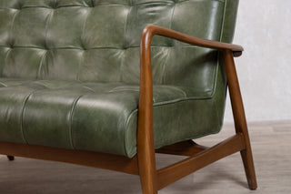 Hamilton Leather Mid-Century Sofa Range