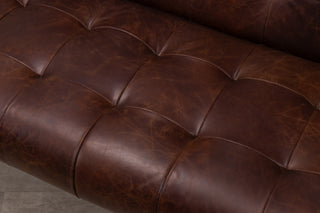Hamilton Leather Mid-Century Sofa Range