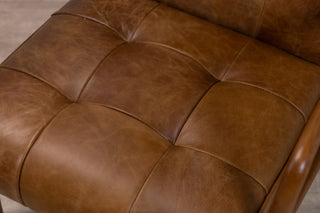 Hamilton Leather Mid-Century Armchair Range